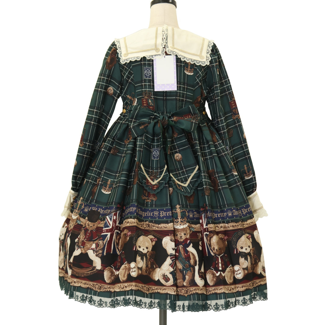 USED】British Bearワンピース | Angelic Pretty | ロリータ ゴスロリ