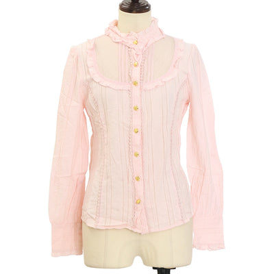 USED】ファンシーフリルギンガムブラウス | Angelic Pretty | ロリータ