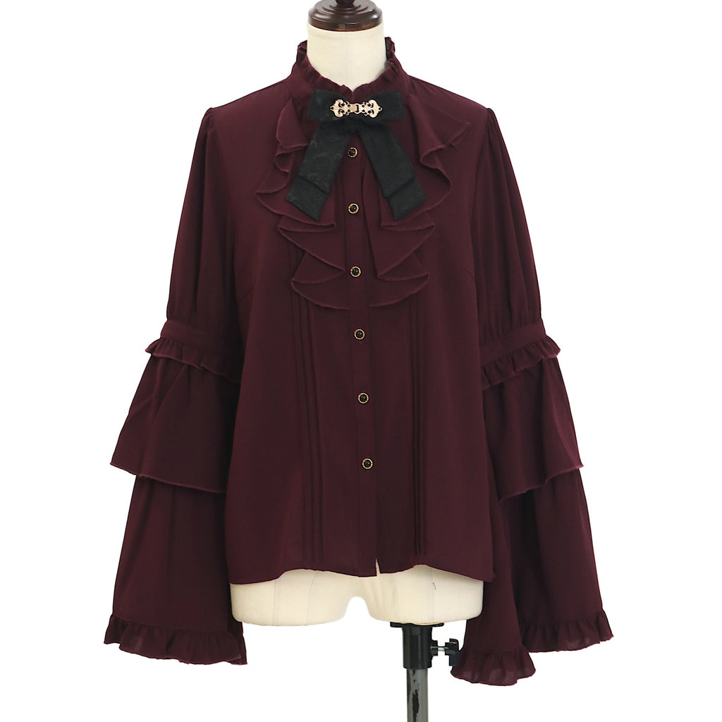 USED】Antique Claspフリルブラウス | Amavel Wunderwelt Online Shop