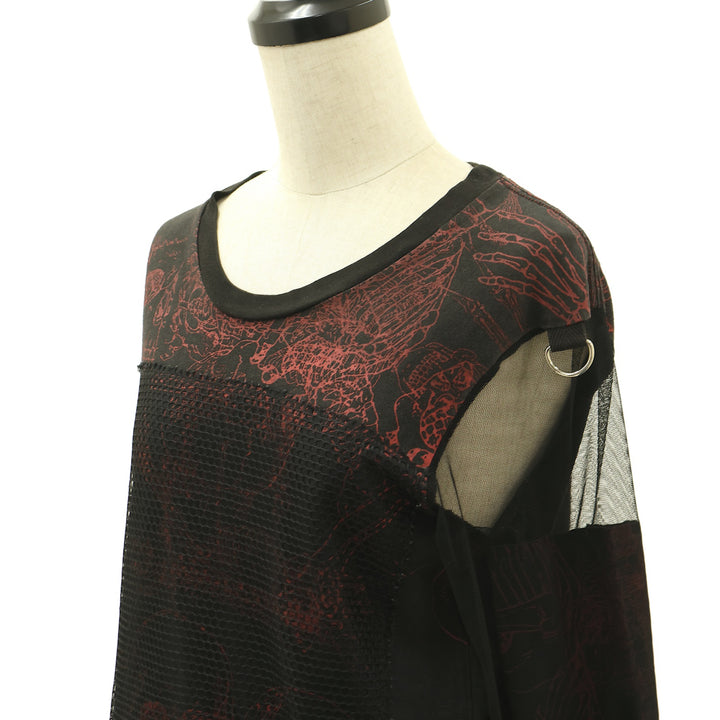 USED】メッシュスカルカットソー | h.NAOTO Wunderwelt Online Shop