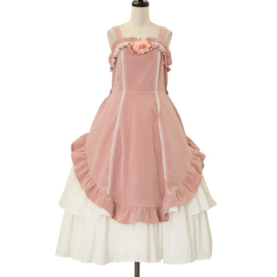 USED】レジメンタルチェロアップリケジャンパースカート | ALICE and