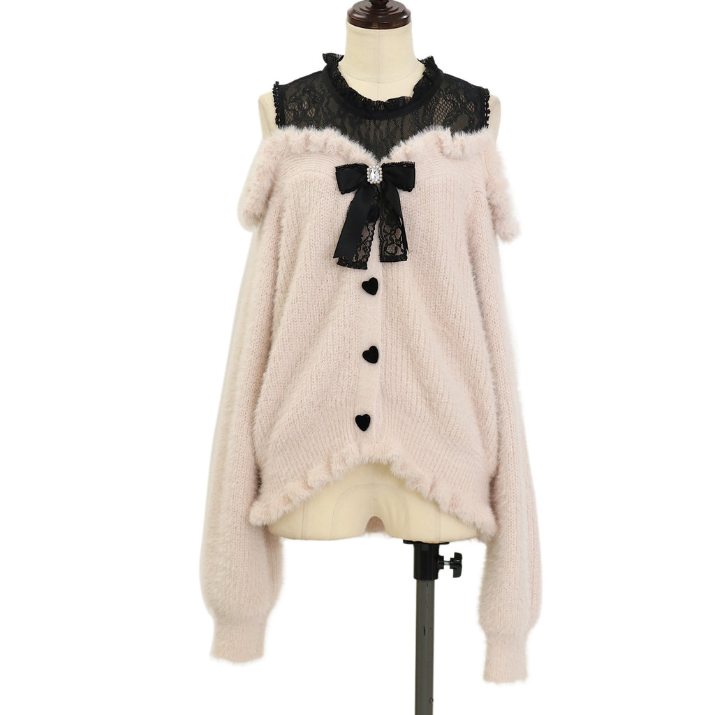 USED】レイヤード風肩あきニット | LIZ LISA Wunderwelt Online Shop
