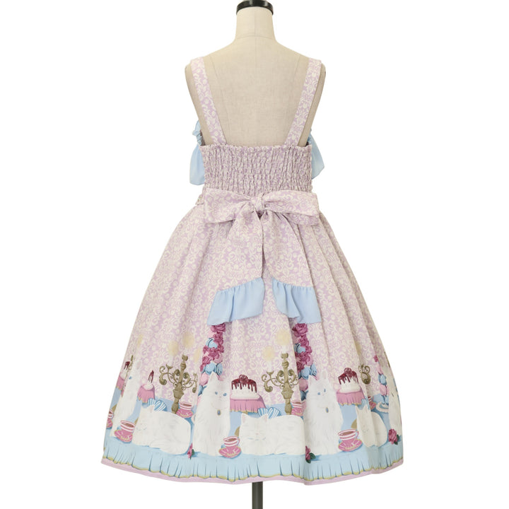 USED】【axes femme kawaii/Mサイズ】猫会ジャンスカ | Chalmiere
