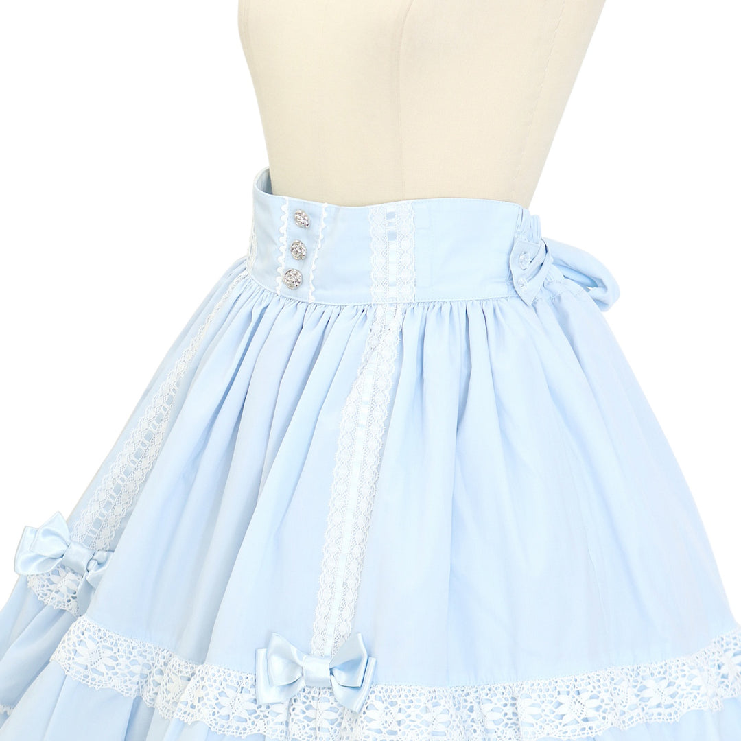 USED】Dress up はしごレースハイウエストスカート | metamorphose