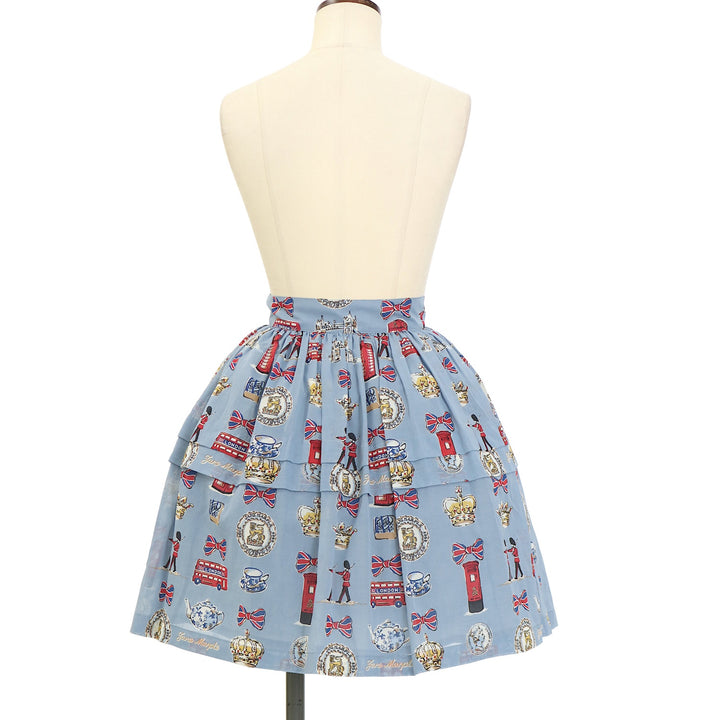 USED】【Mサイズ】Londonプリントのミニスカート | Jane Marple