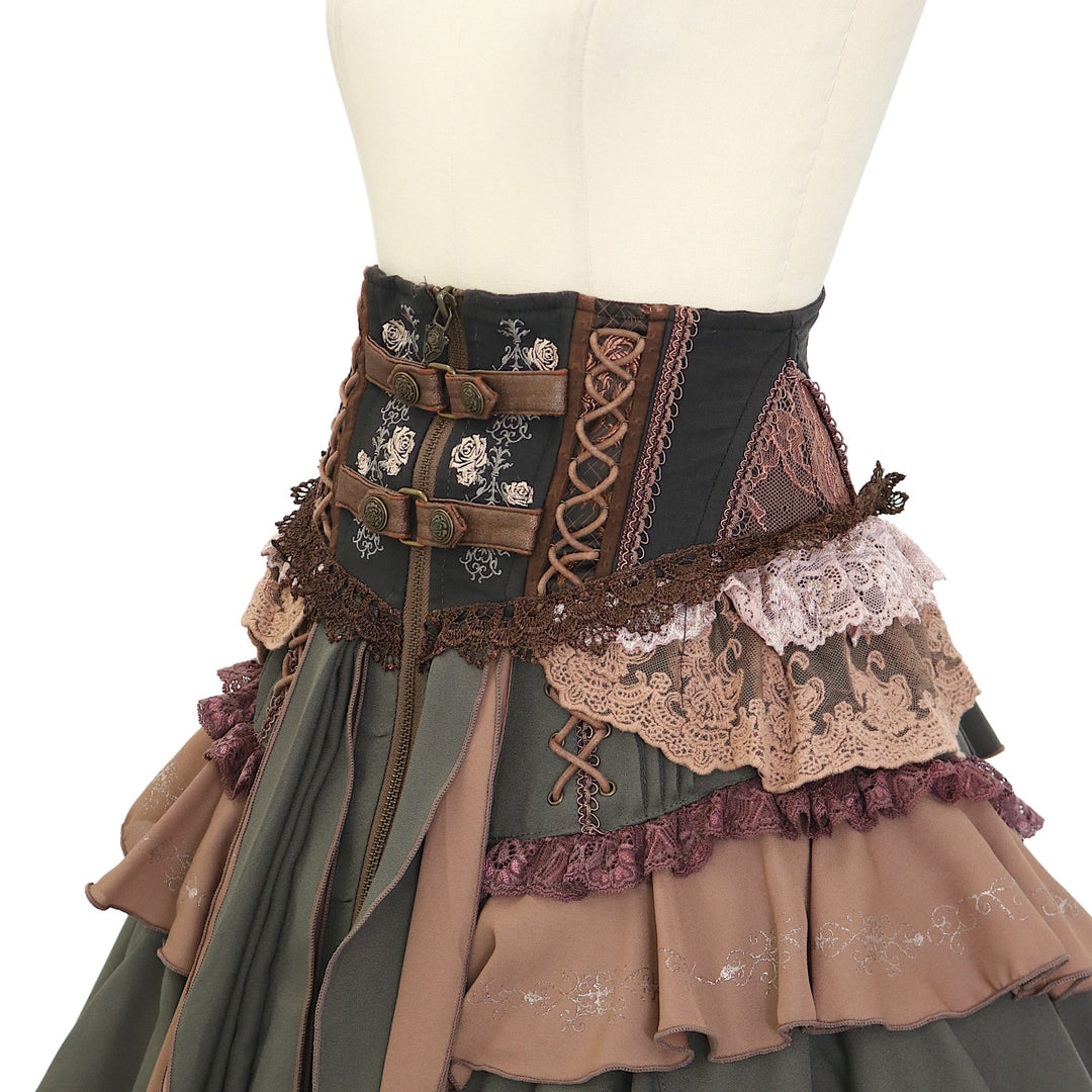 USED】ONESTE Broken Dawn Roseスカート | Ozz On Wunderwelt Online