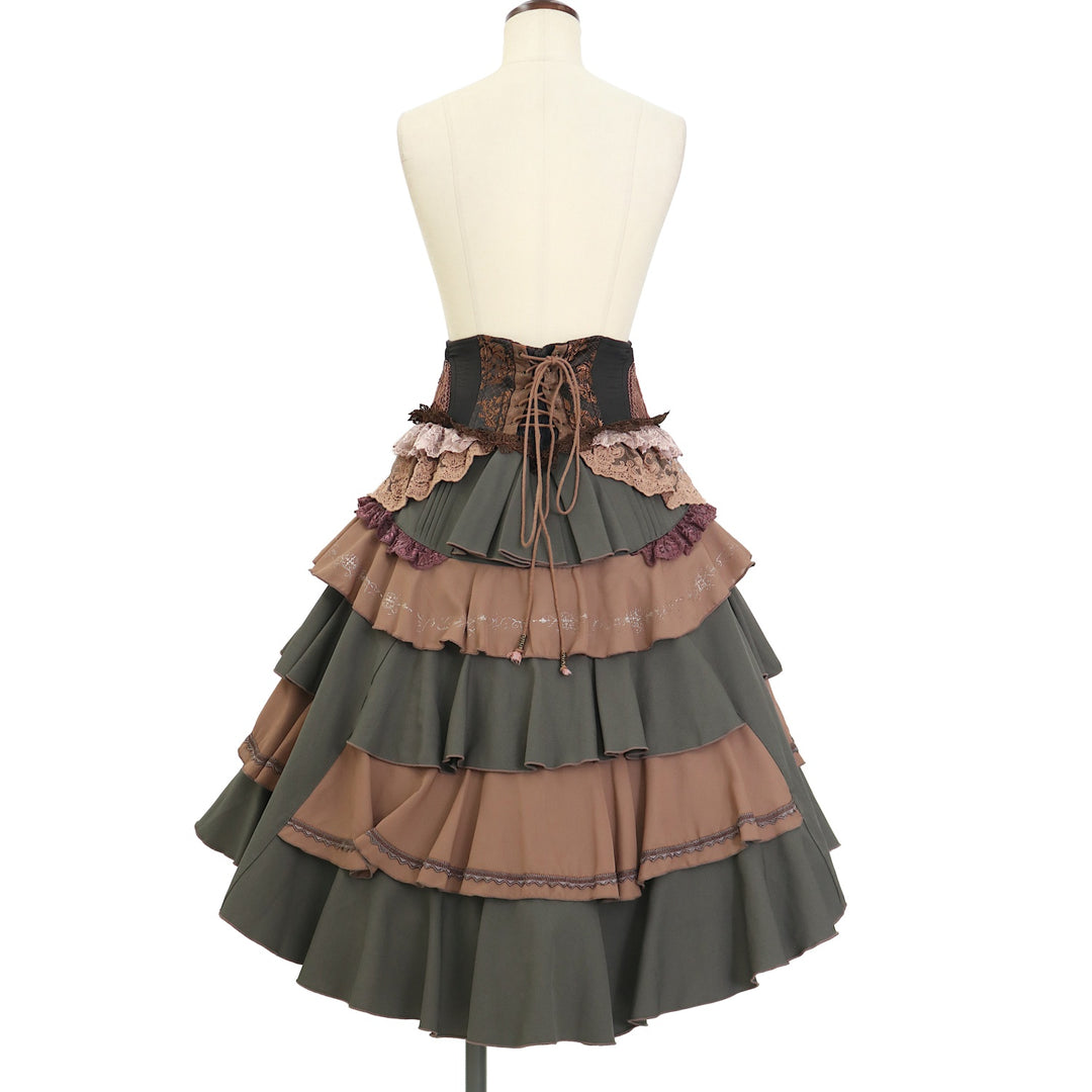 USED】ONESTE Broken Dawn Roseスカート | Ozz On Wunderwelt Online