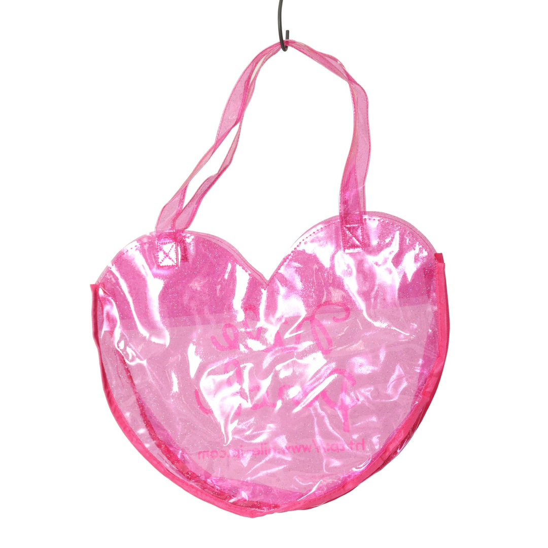 チャクラハート❤️ピンクバーオルゴナイト✨ USED】ラメクリア ハートBAG | Nile Perch | ロリータ ゴスロリ