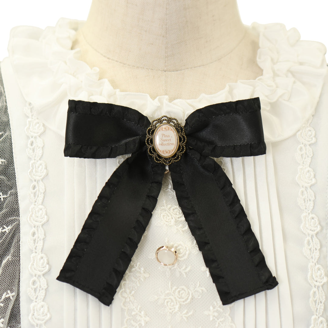 USED】ローズジャガードワンピース(長袖) | Pina sweetcollection