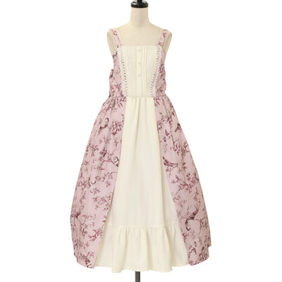 USED】リボンシャーリングジャンパースカート | Angelic Pretty