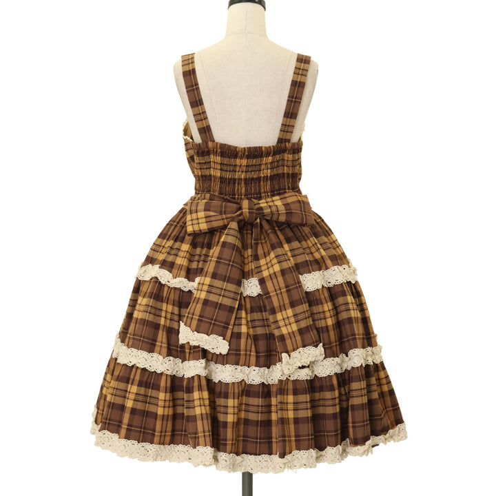 USED】【axes femme kawaii/Mサイズ】タータンチェックジャンスカ