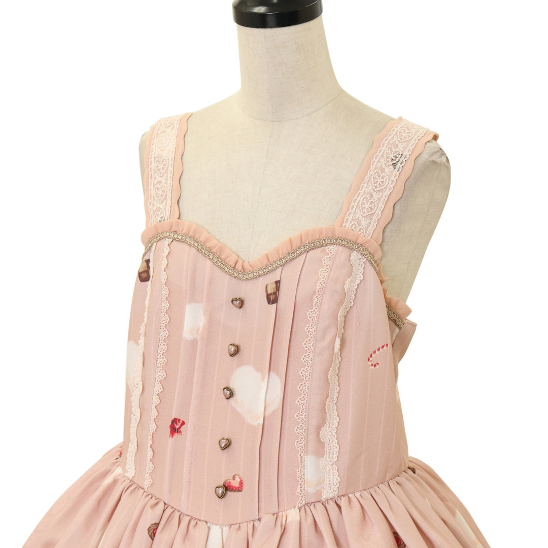 USED】【axes femme kawaii/Mサイズ】スウィーツベアワンピース