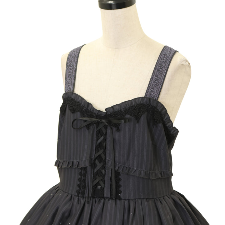 USED】【axes femme kawaii/Mサイズ】トリックナイトワンピ