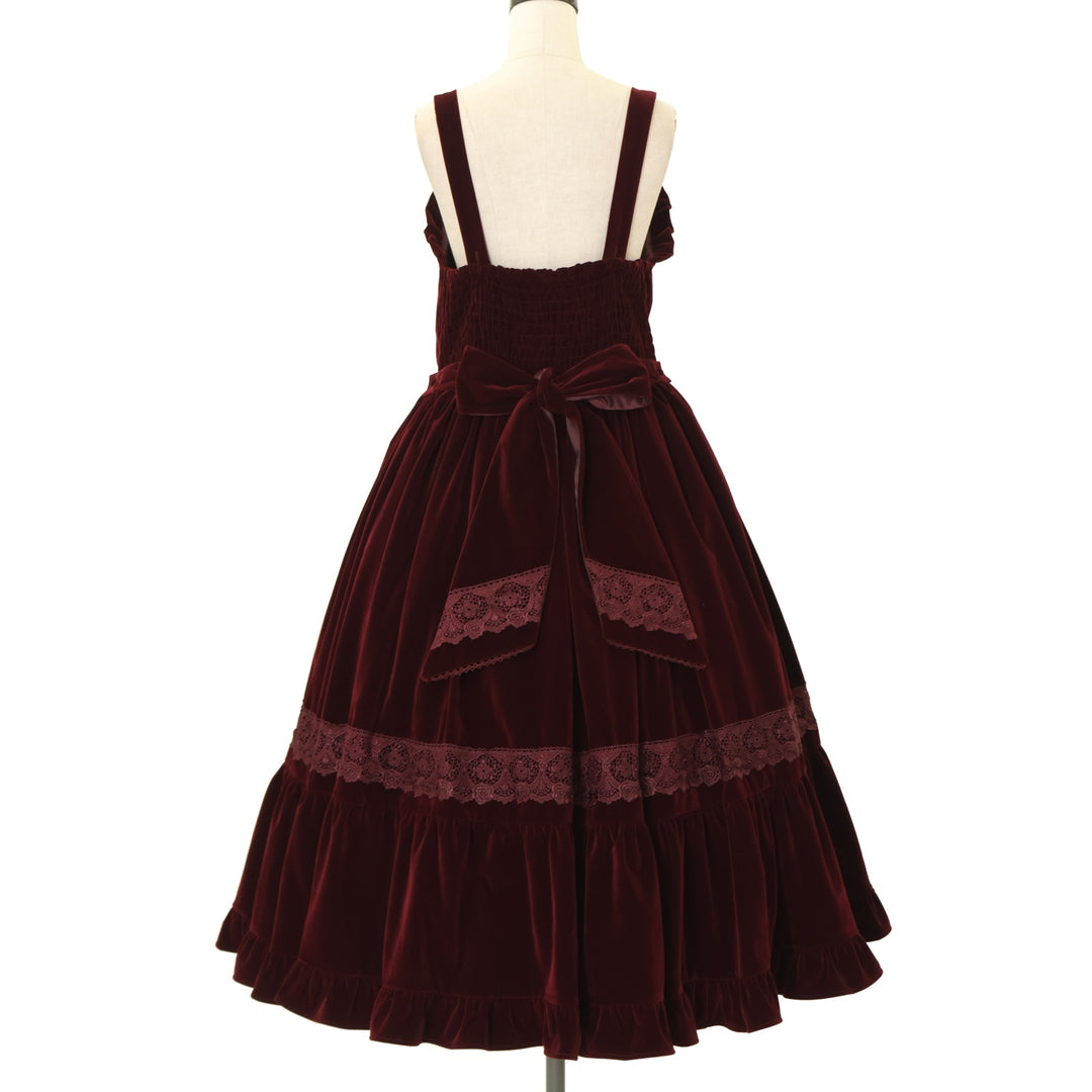 USED】【axes femme kawaii/Mサイズ】ベルベットドールジャンスカ