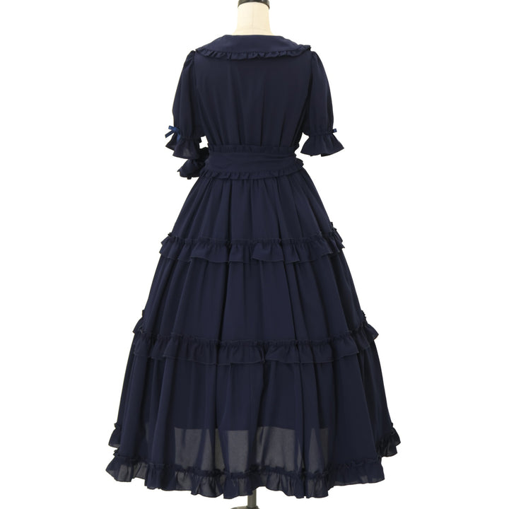 AND ROMEOクラシカルフリルワンピース USED】【axes femme kawaii/Mサイズ】ロマンティックフリルワンピ