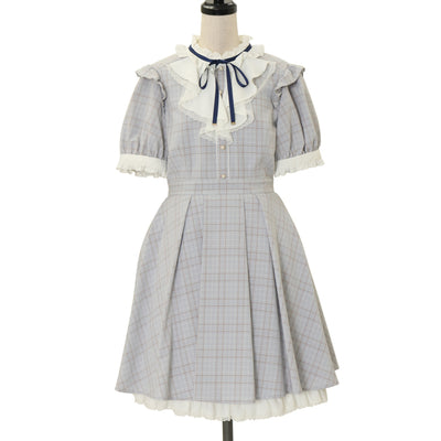 l*e様 INGEBORG 新品・未使用　ワンピース、ボレロ USED】ベルト付丸襟ワンピース | INGEBORG Wunderwelt Online Shop