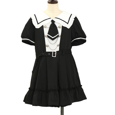 USED】【160cm/三越伊勢丹限定品】プチショコラトリー柄ワンピース