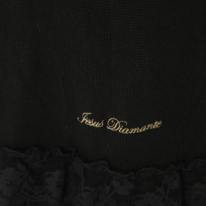 USED】【サイズ38】リボンレースニットワンピ | JESUS DIAMANTE