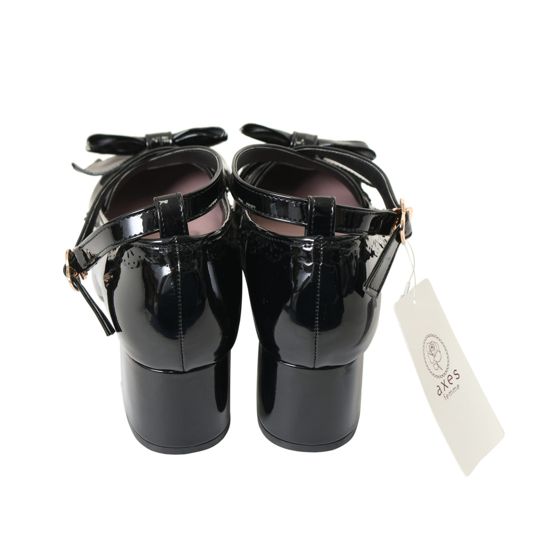 USED】【axes femme kawaii/Lサイズ】クロスストラップパンプス