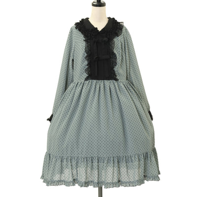 USED】【160cm/三越伊勢丹限定品】プチショコラトリー柄ワンピース