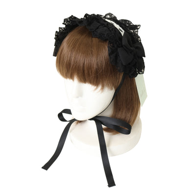 USED】Heartヒロインリボンヘッドドレス(無地) | Angelic Pretty