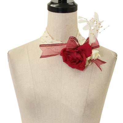 USED】Fancy Ribbonエプロン（白×青） | Angelic Pretty | ロリータ