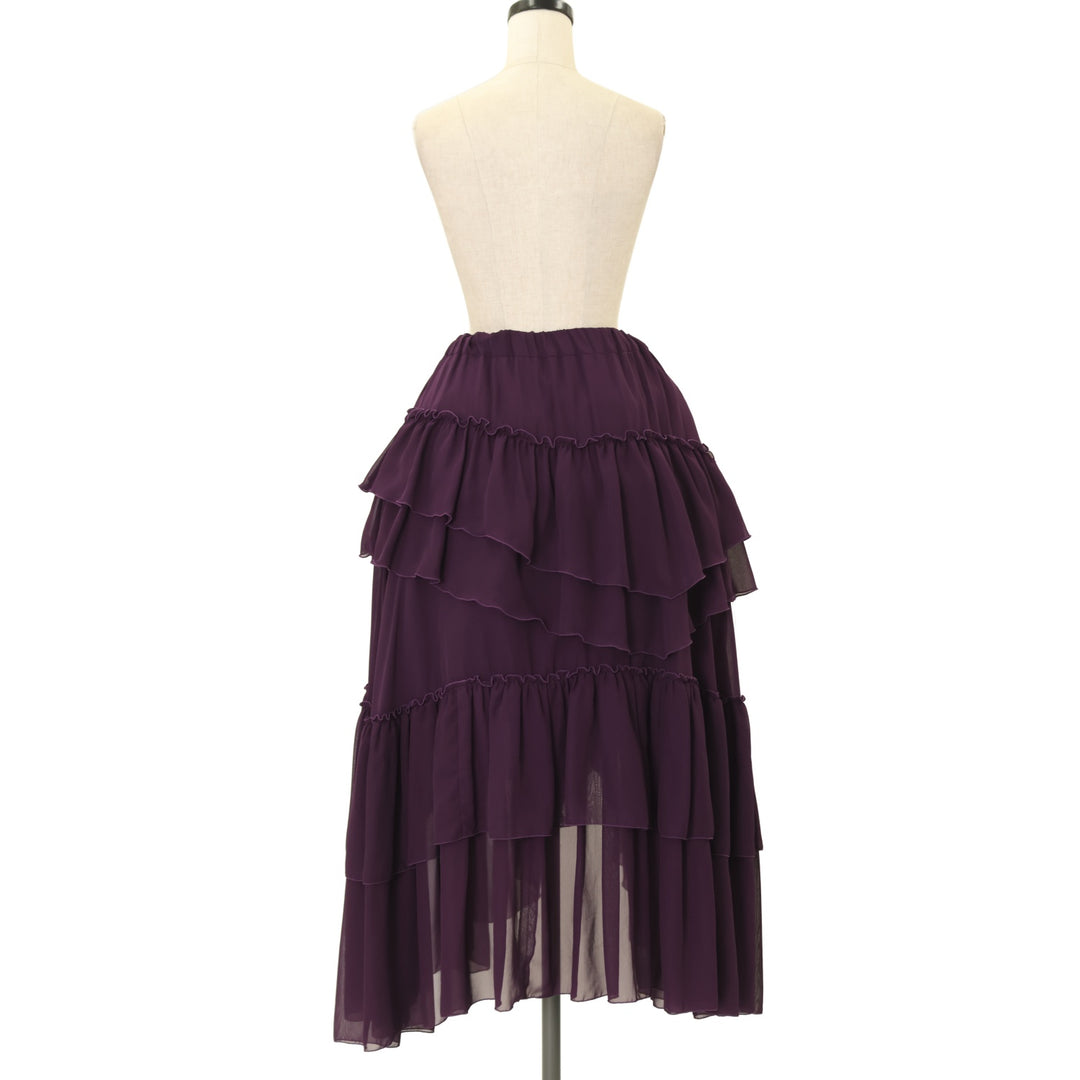 USED】【Mサイズ】Empressロングフリルスカート | Sheglit | ロリータ