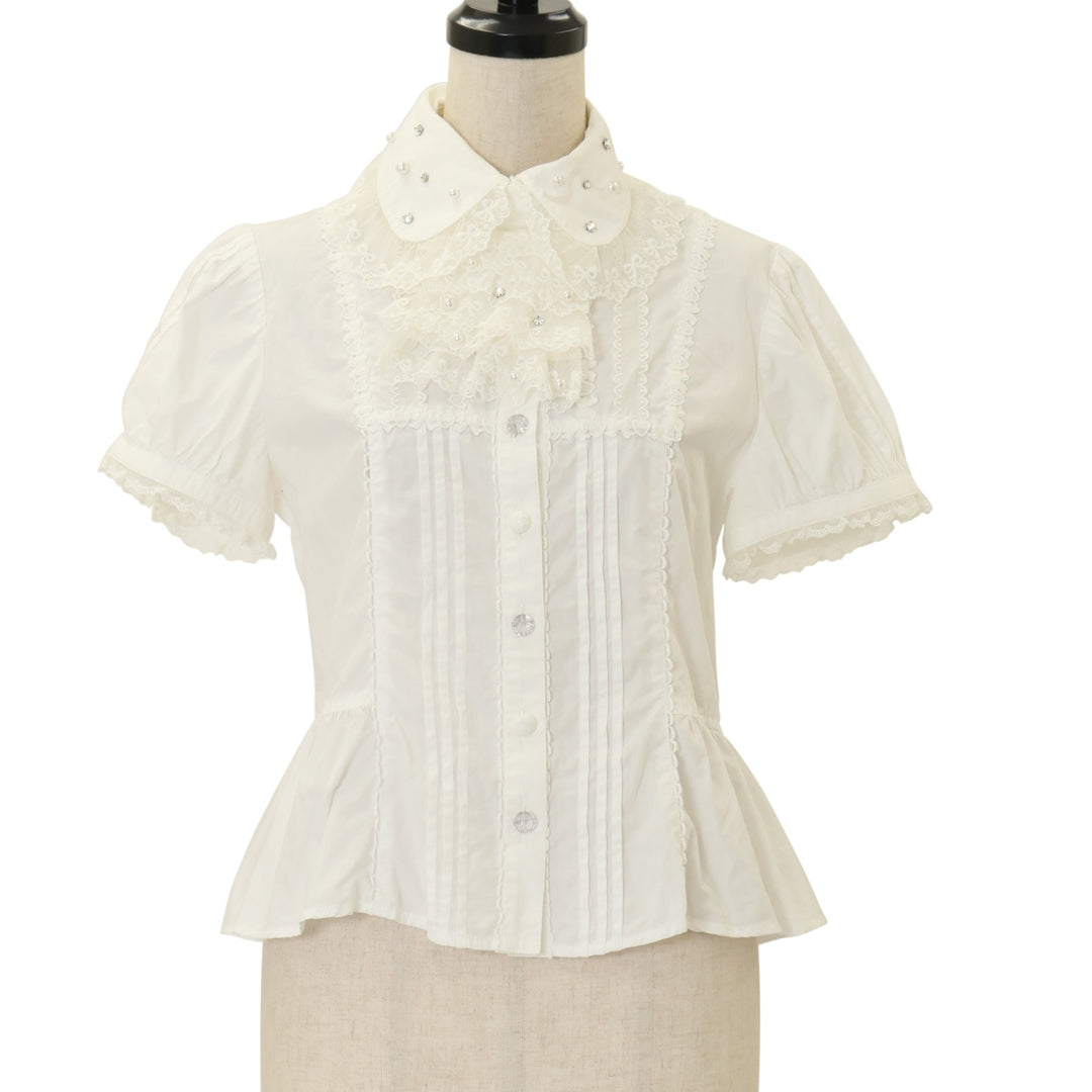 USED】半袖宝石ブラウス | Angelic Pretty | ロリータ ゴスロリ 