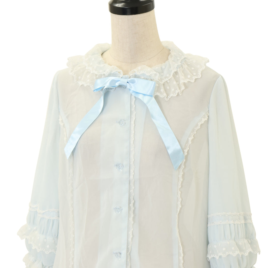 リン Angelic Pretty シフォンブラウス ホワイト リン Angelic Pretty