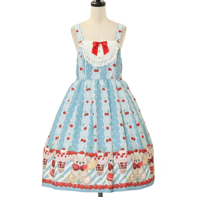USED】【axes femme kawaii/Mサイズ】フラッフィベアジャンスカ