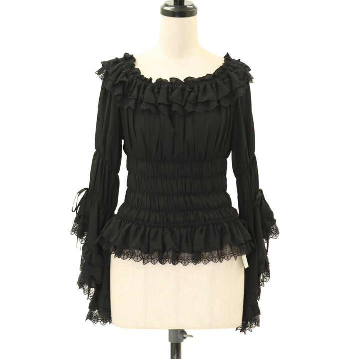 USED】【Vallée lys】Blossom Breeze Blouse | ATELIER-PIERROT 