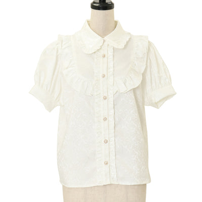 USED】ハートレース半袖ブラウス | Angelic Pretty | ロリータ
