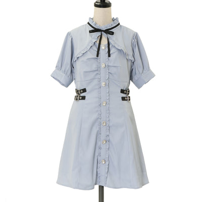 イノセントワールドWhiteセーラーワンピース USED】【White/Mサイズ】セーラーカラーAラインワンピース | Innocent