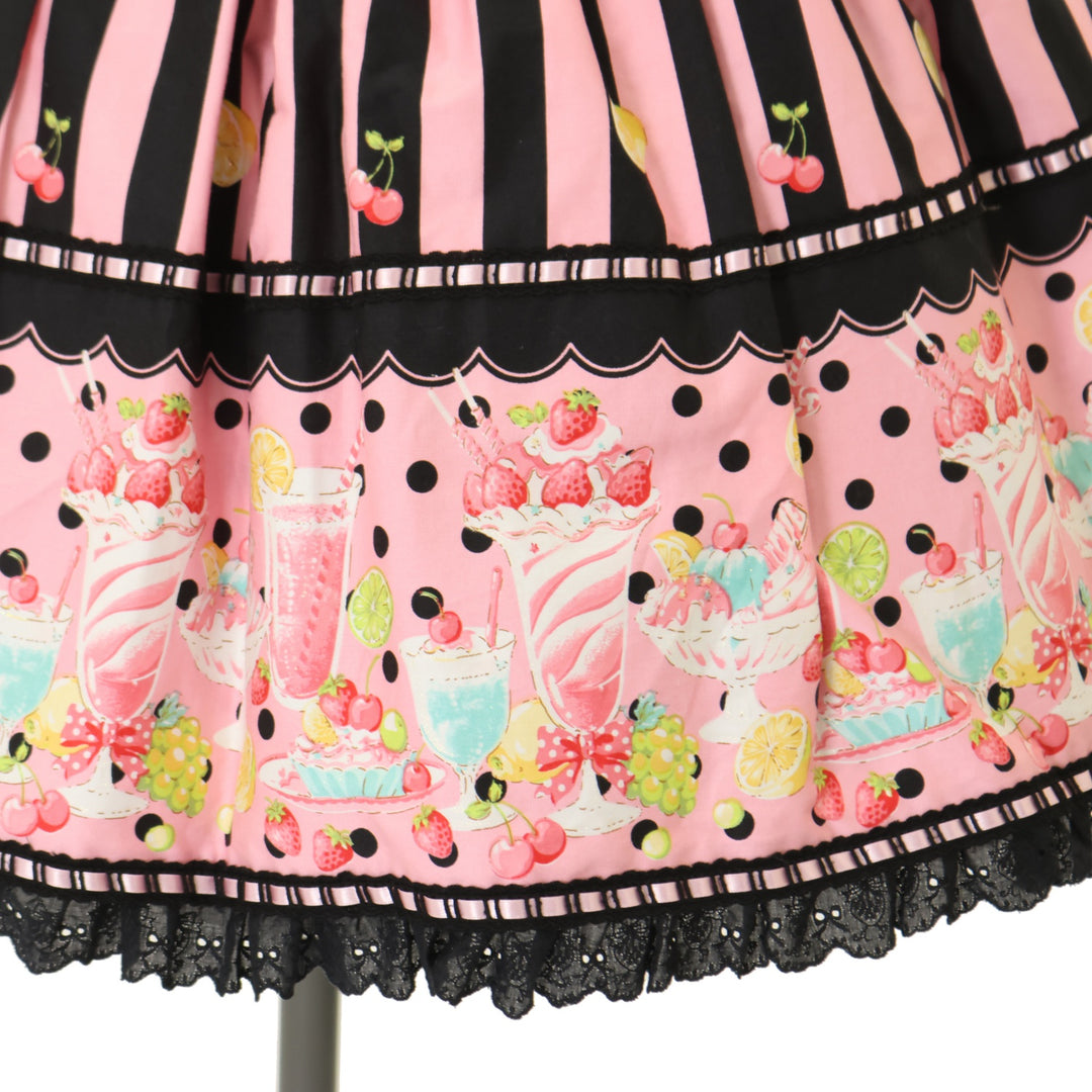 angelic pretty　スカート USED】フルーツパーラースカート | Angelic Pretty Wunderwelt Online