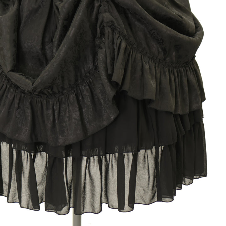 USED】Bustle Corset Dress Rose Jacquard | ATELIER-PIERROT