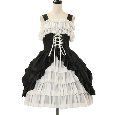 USED】【Vallée lys】Precious Embroidered Lace Mini Dress | ATELIER