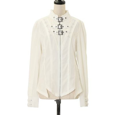 DimMoire 監禁ハーネスシャツ White USED】【DimMoire】監禁ハーネスシャツ | その他ブランド Wunderwelt