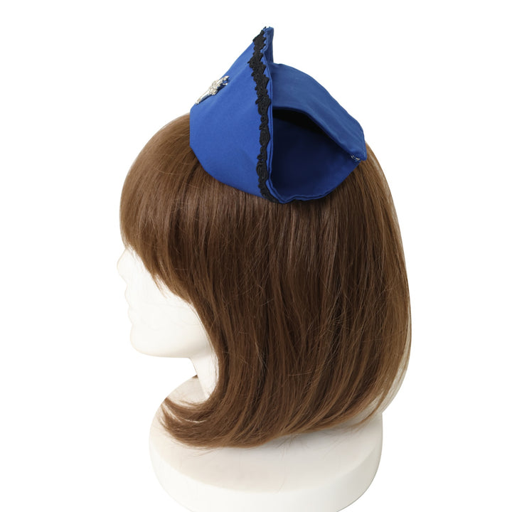 USED】M+CROIXキャップ（blue x black lace） | Moi-même-Moitié