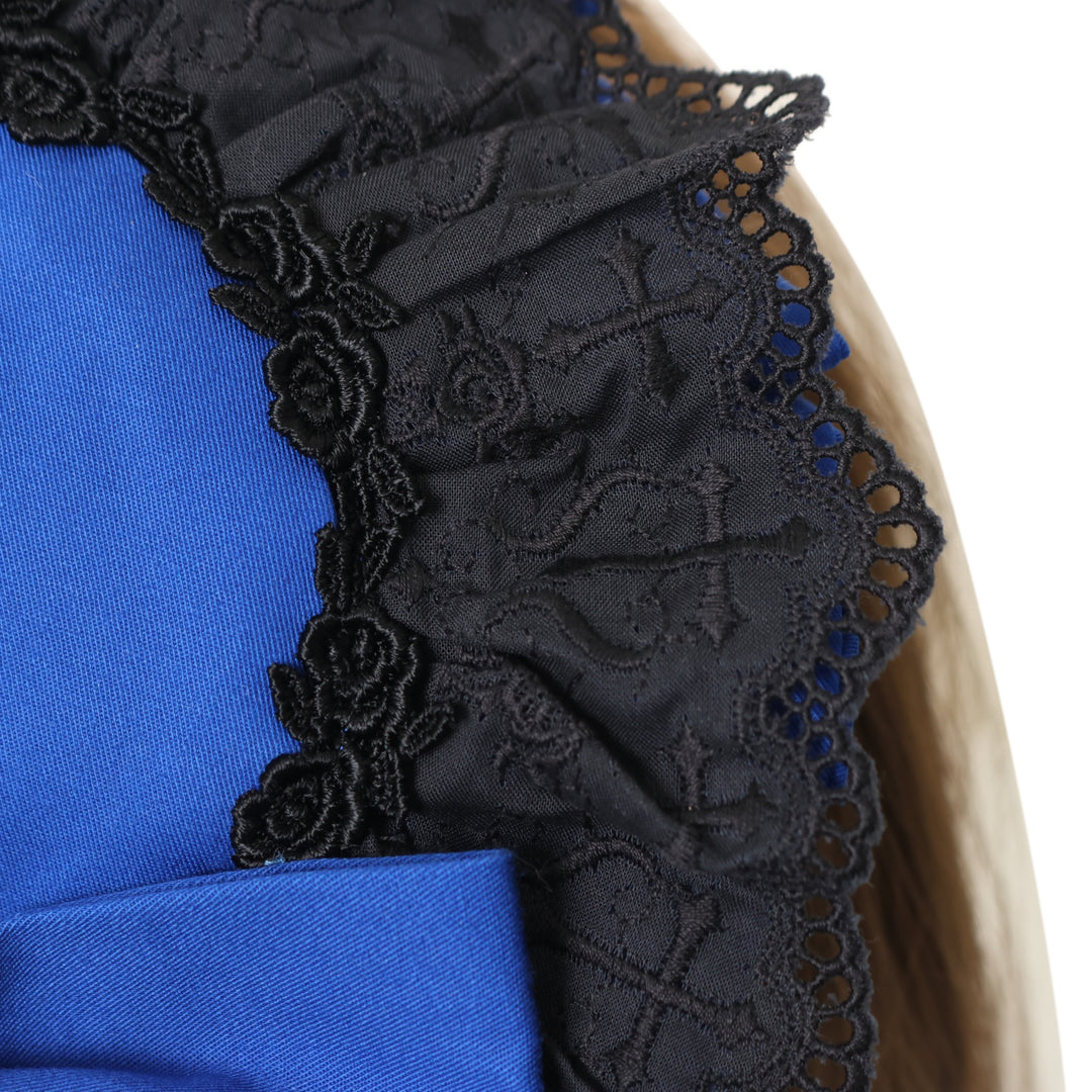 USED】Gardeniaヘッドドレス（blue × black） | Moi-même-Moitié
