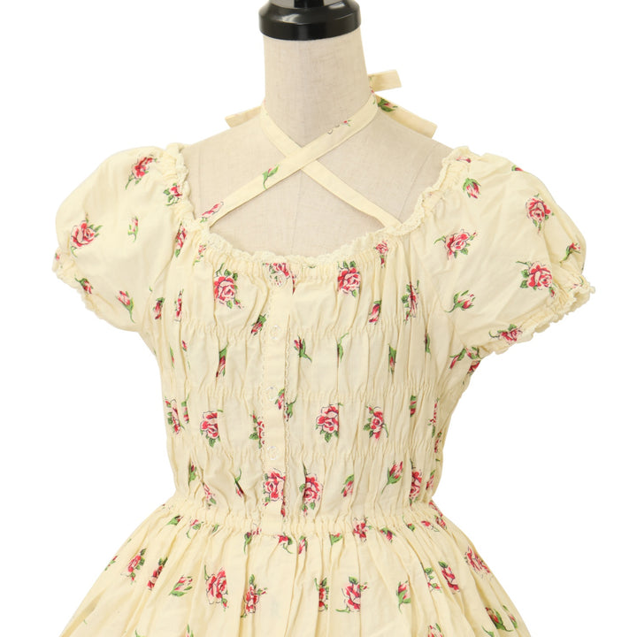 Emily Temple Cute ギンガム薔薇ワンピース USED】バラ＆フリルpt.ワンピース | Emily Temple cute Wunderwelt