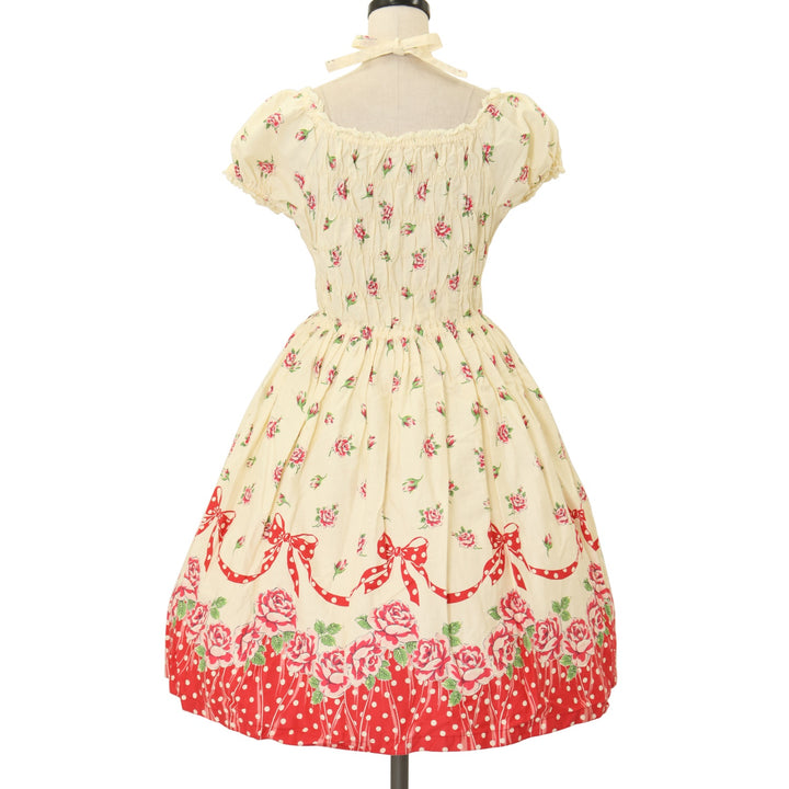 美品　Emily Temple Cuteピヨピヨバスケットワンピース ピンク USED】バラ＆フリルpt.ワンピース | Emily Temple cute Wunderwelt