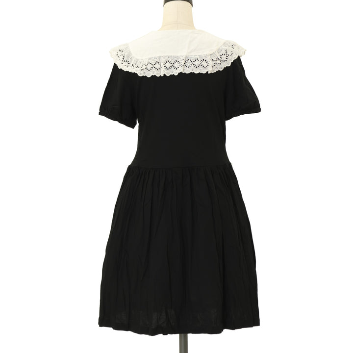 ワ*ベ様 新品　Jane Marple ワンピース　サイズM USED】【Mサイズ】マーベラスカノコのケープカラーポロワンピース
