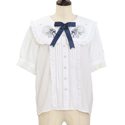 USED】【Vallée lys】Blossom Breeze Blouse | ATELIER-PIERROT