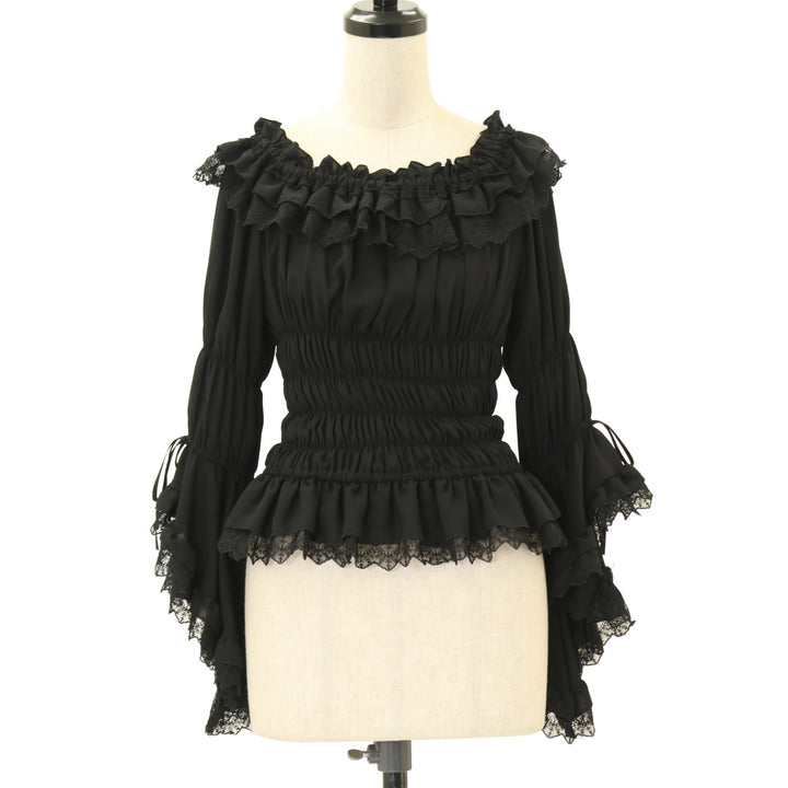 USED】【Vallée lys】Blossom Breeze Blouse | ATELIER-PIERROT