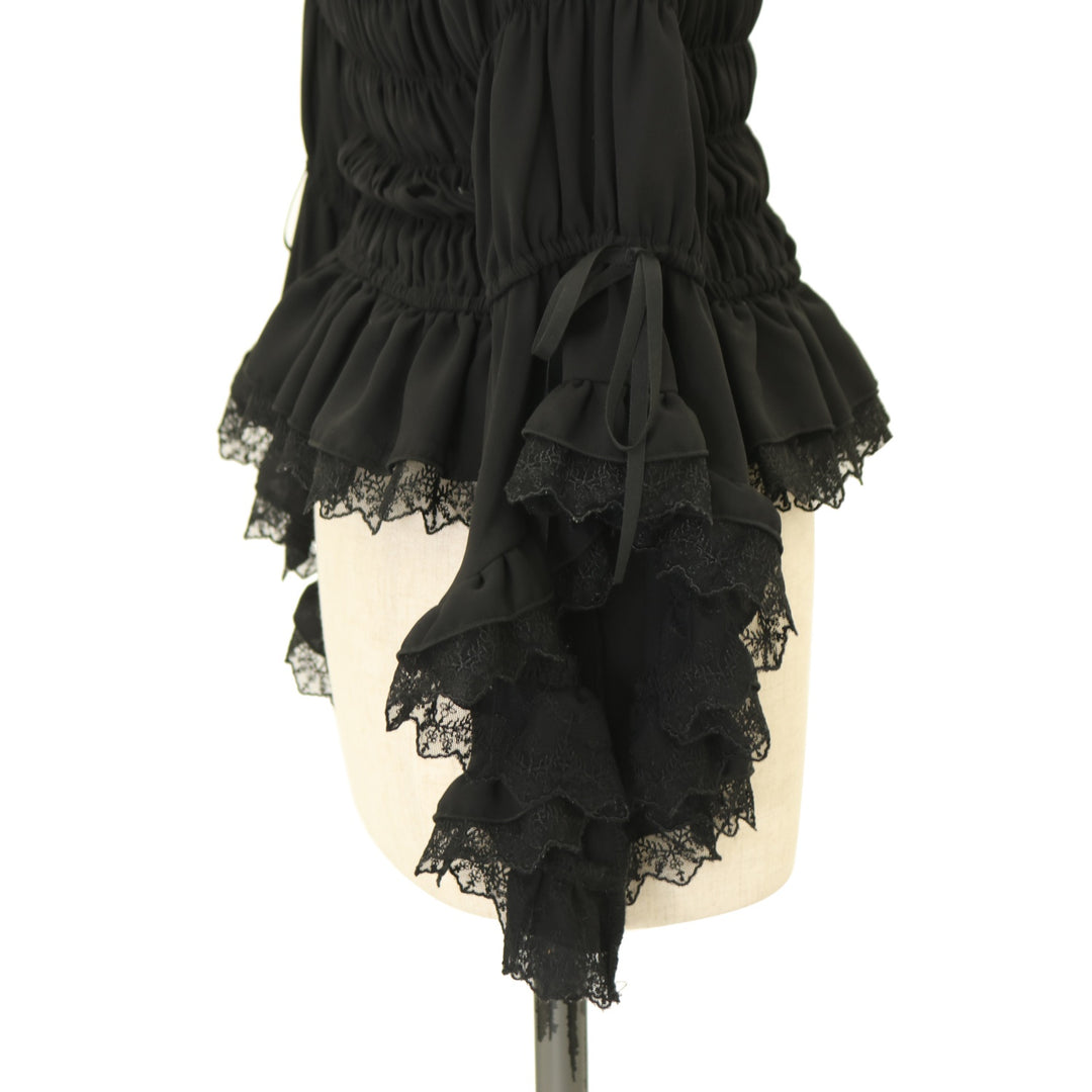 USED】【Vallée lys】Blossom Breeze Blouse | ATELIER-PIERROT
