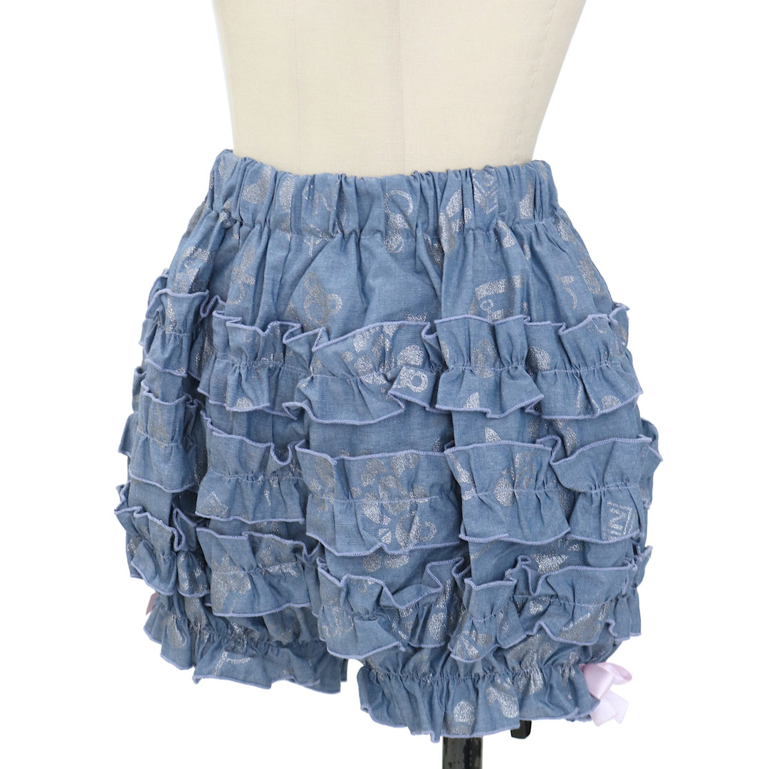 USED】かぼちゃパンツ＜グリッターダンガリー＞ | Nile Perch