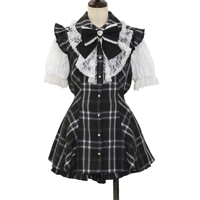 USED】Kitten Stamp Collection ワンピース | Emily Temple cute