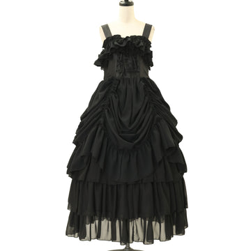 USED】Bustle Corset Dress Rose Jacquard | ATELIER-PIERROT