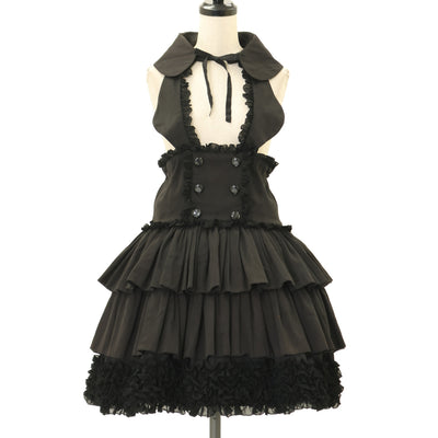 USED】【160cm/三越伊勢丹限定品】プチショコラトリー柄ワンピース