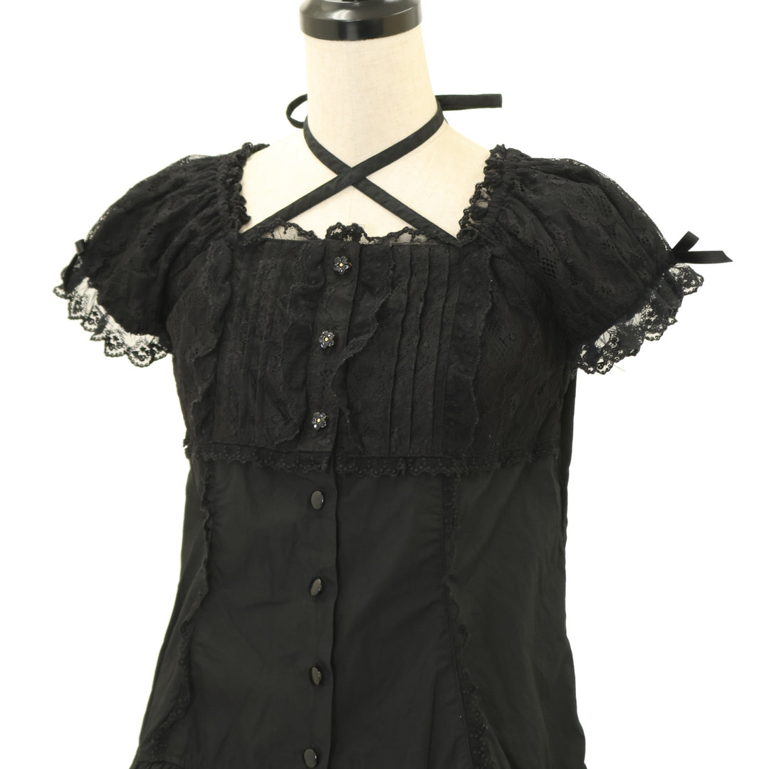 USED】Lacy切替ブラウス | Angelic Pretty | ロリータ ゴスロリ